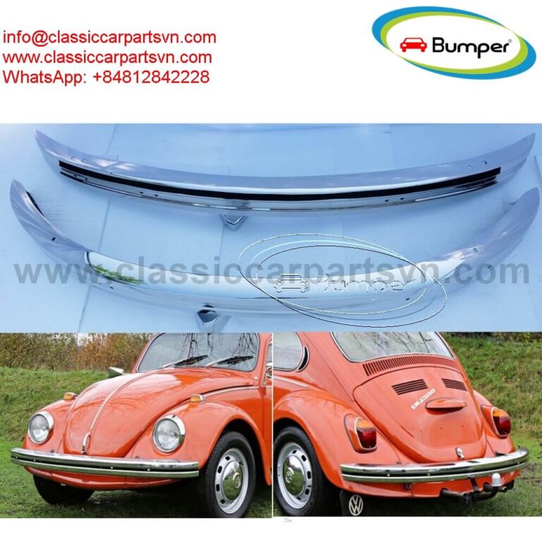 VW Beetle year (1968-1974) bumpers by stainless steel 