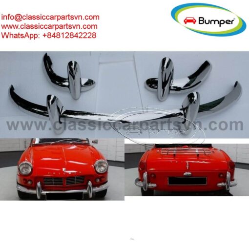 Triumph Spitfire MK1, MK2, GT6 MK1 (1962-1968) bumpers 