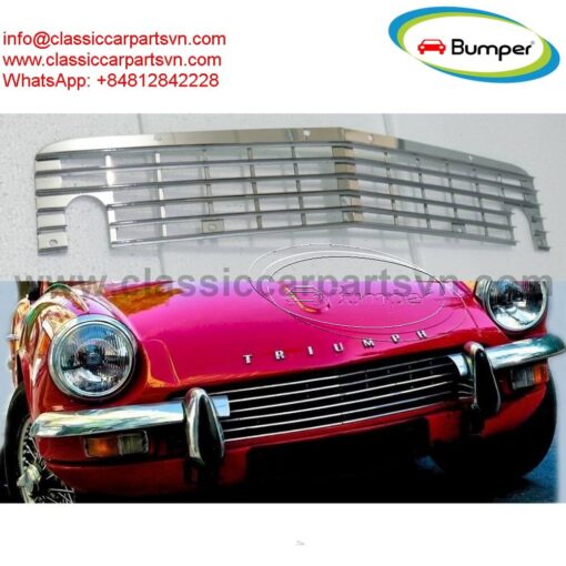 Triumph Spitfire MK3(1967-1970) and Triumph GT6 MK2(1968-1970) grille 