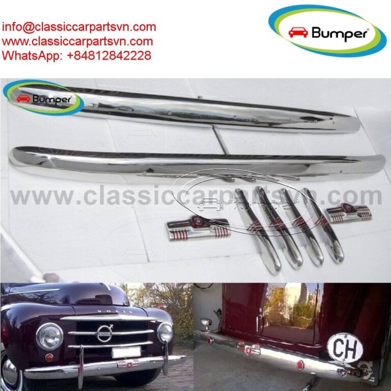 Volvo PV 830 – 834 (1950-1958) bumpers by stainless steel new